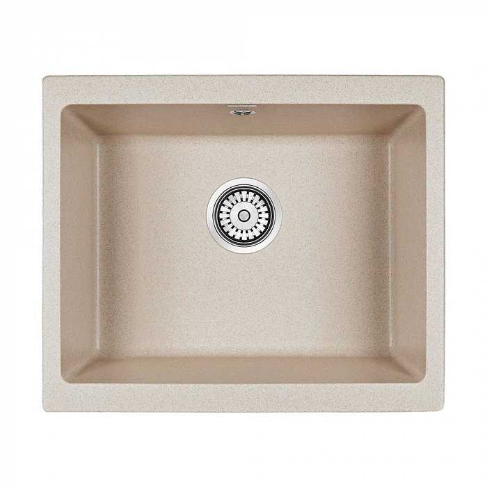 Paulmark Gera Кухонная мойка It-Granit 55x46 см, цвет: бежевый PM205546-BE
