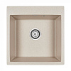 Paulmark Kante Кухонная мойка It-Granit 51x52 см, цвет: бежевый PM105152-BE