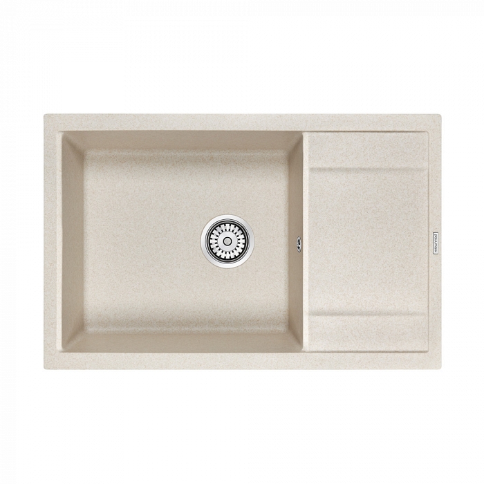 Paulmark Flugen Кухонная мойка It-Granit 78x50 см, цвет: бежевый PM317850-BE