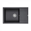 Paulmark Flugen Кухонная мойка It-Granit 78x50 см, цвет: черный PM317850-BL