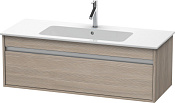 Duravit Ketho База под раковину, 1 ящик.,41x120xh47,5 см, цвет сосона серебристая KT642103131