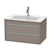 Duravit Ketho База под раковину, 2,48x80xh47,5 cм, цвет базальт матовый KT642904343