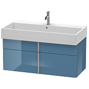 Duravit Vero Air База под раковину 44,1x98,4xh43,1 cм, Stone Blue HighGloss VA650804747