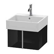 Duravit Vero Air База под раковину 29,8x48,4xh43,1 cм, цвет черный глянцевый VA612404040