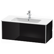 Duravit XSquare База под раковину 101х47,8хh40 cм, цвет черный глянц (для 233610) XS407304040