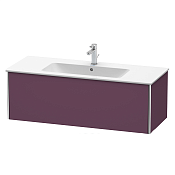 Duravit XSquare База под раковину 121х47,8х40 cм, цвет Тёмно-лиловый шелков.-мат XS407409494