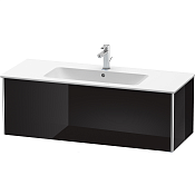 Duravit XSquare База под раковину 121х47,8х40 cм, цвет черный глянц.(для 233612) XS407404040