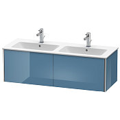 Duravit XSquare База под раковину 128х47,8х40 cм, цвет голубой камень глянцевый XS407504747