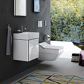 Duravit XSquare База под раковину 43,4х34хh39,7 cм, цвет белый глянцевый XS4060L2222