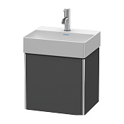 Duravit XSquare База под раковину 43,4х34хh39,7 cм, цвет графит матовый XS4060L4949