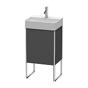 Duravit XSquare База под раковину 43,4х34хh73,9 cм, цвет графит матовый(для 073245) XS4441R4949