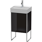 Duravit XSquare База под раковину 43,4х34хh73,9 cм, цвет черный глянц.(для 073245) XS4441R4040