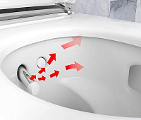 Geberit AquaClean Mera Classic Унитаз-биде подвесной безобод. с крышкой микролифт цвет: белый глянц. 146.204.11.1