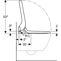 Geberit AquaClean Tuma Comfort Крышка-биде для унитаза с микролифтом, цвет: белый глянцевый 146.274.SJ.1