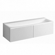 Geberit Xeno2 Тумба 139,5х35х47,3 см, с двумя выдвижными ящ., цвет: белый/мат. покр. 500.347.00.1