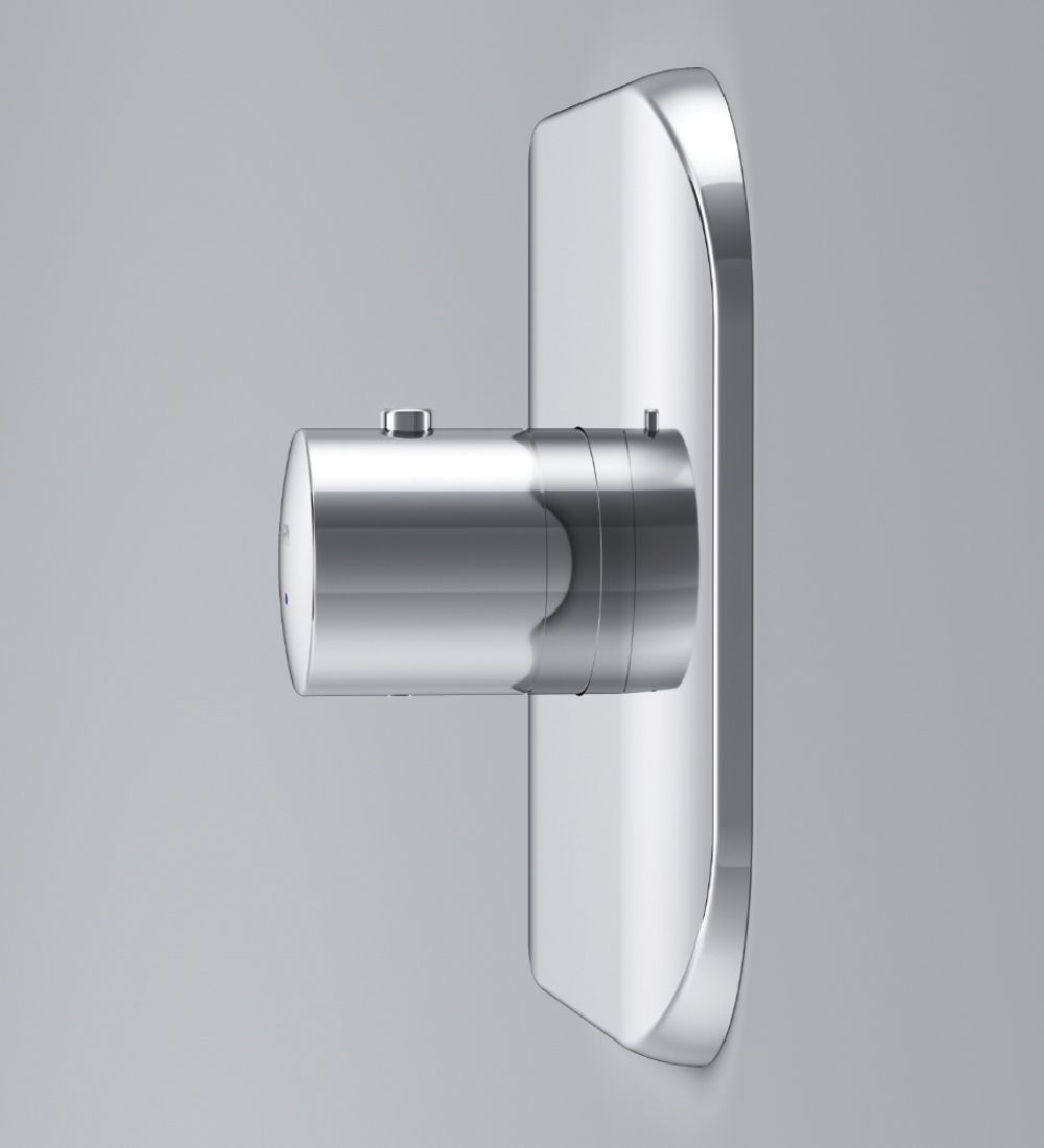 Am.Pm Sensation Термостат, монтируемый в стену, цвет: хром F3075500