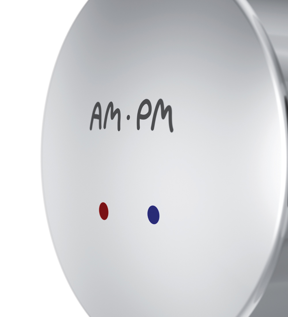 Am.Pm Sensation Термостат, монтируемый в стену, цвет: хром F3075500