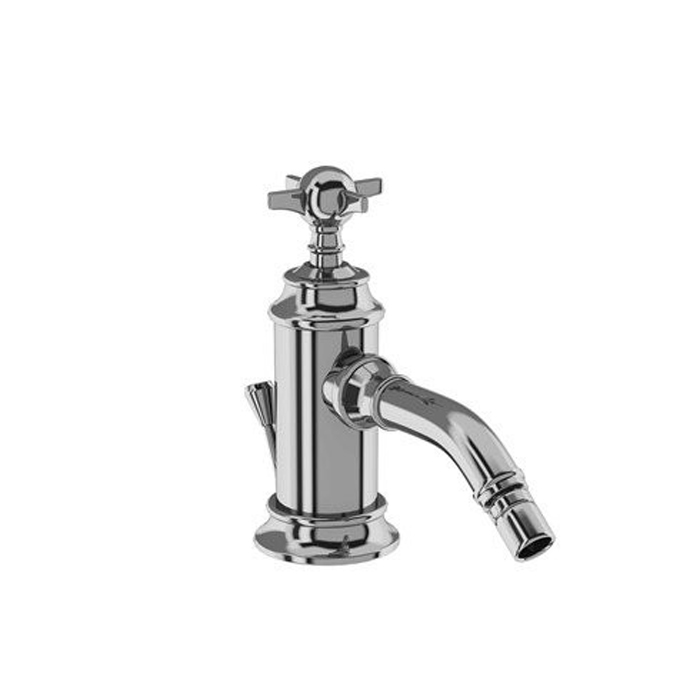 Burlington Arcade Смеситель для биде на 1 отверстие, с донным клапаном, без ручек цвет: хром глянец ARC 2013 CHR