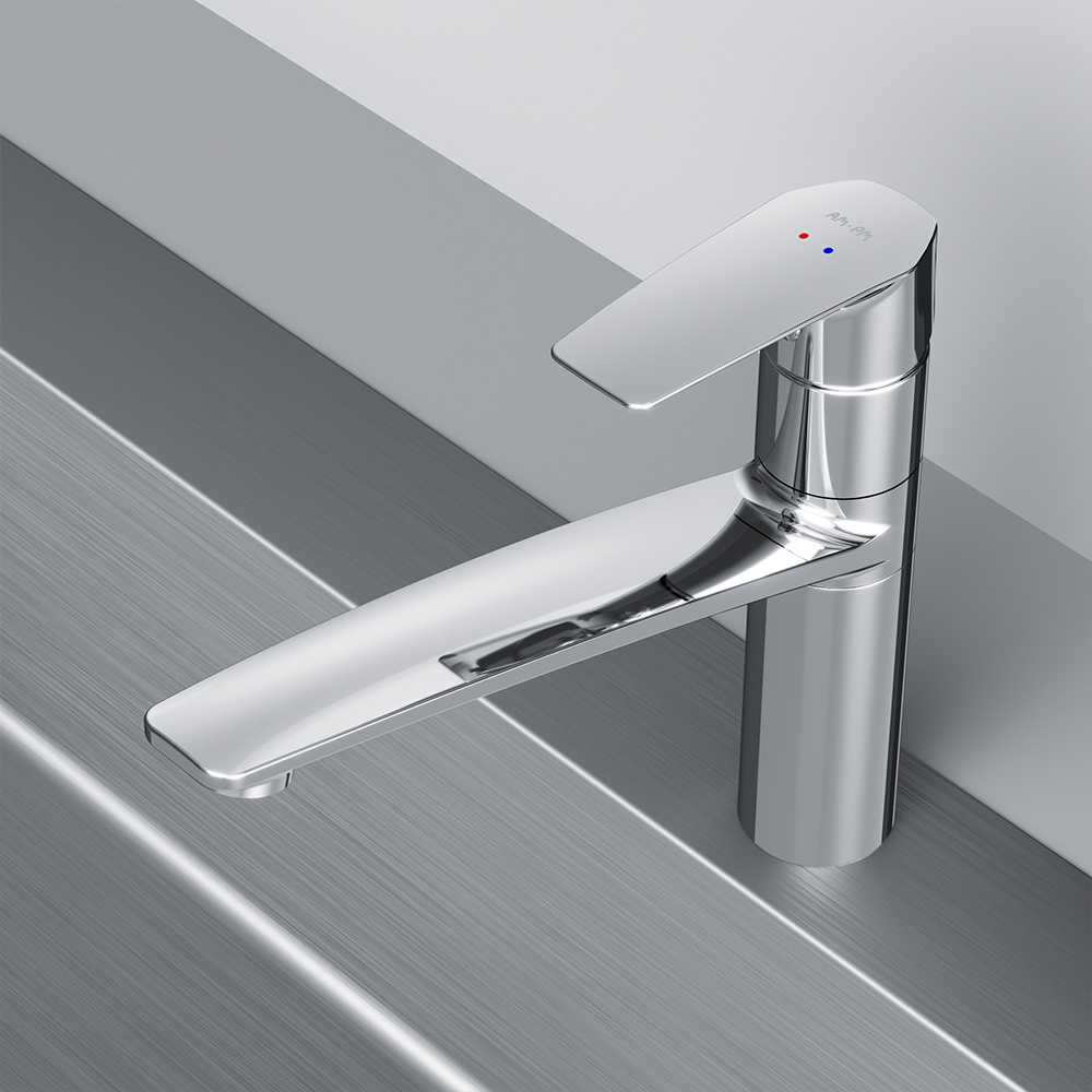 Am.Pm Gem Смеситель для кухни, высота излива 16 см, цвет: хром глянцевый F90A00000