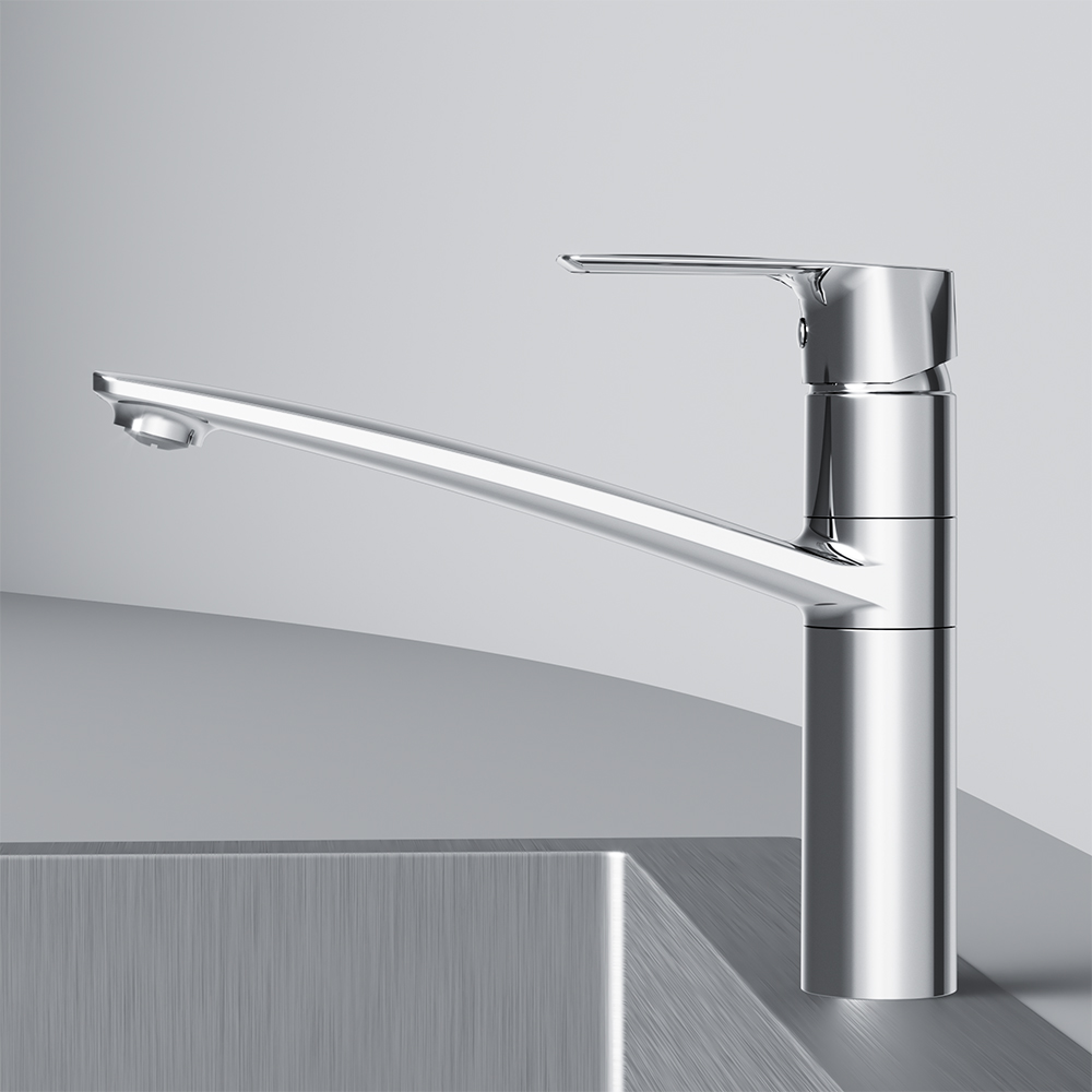 Am.Pm Gem Смеситель для кухни, высота излива 16 см, цвет: хром глянцевый F90A00000