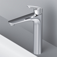 Am.Pm Gem Смеситель для раковины, h-22 см., длина излива 15,5 см., цвет: хром F90A92200