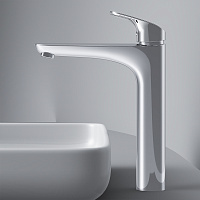 Am.Pm Gem Смеситель для раковины, h-22 см., длина излива 15,5 см., цвет: хром F90A92200