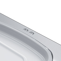 Am.Pm Sensation Мыльница со стеклянной чашей, подвесная, цвет: хром глянцевый A3034200