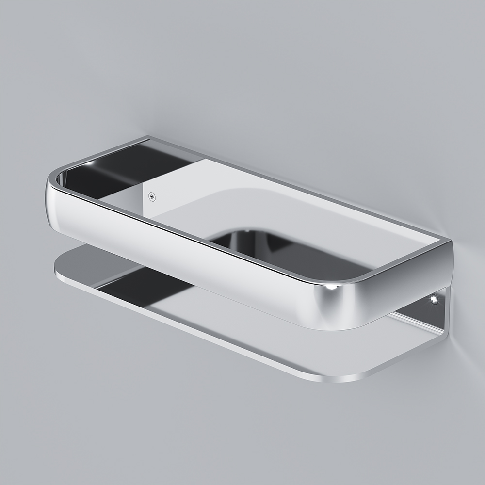 Am.Pm Sensation Полка подвесная 30,5 см, цвет: хром глянцевый A3034800