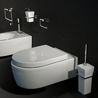 Bertocci Grace Держатель настенный для ершика, цвет: хром 142 7721 0000