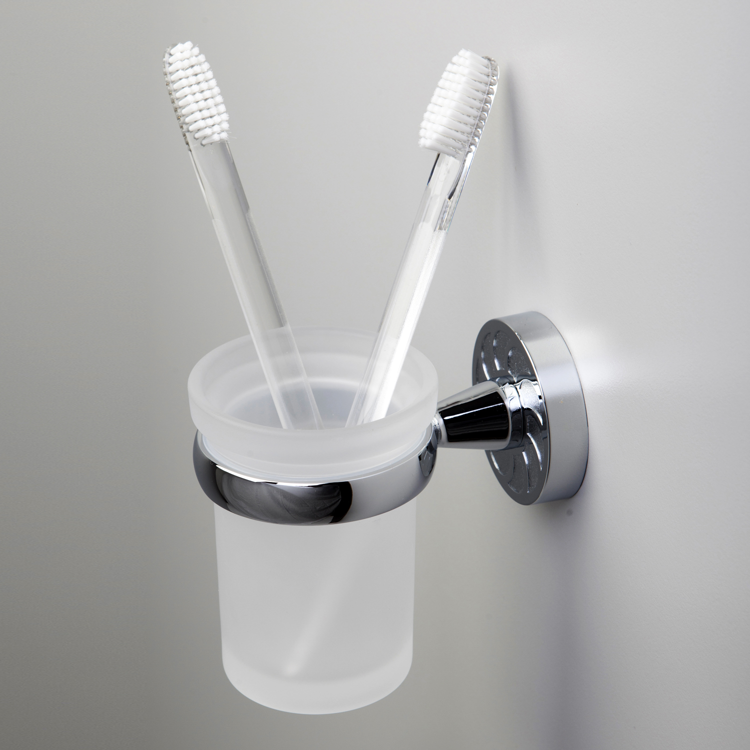 Wasserkraft Isen Стакан с держателем подвесной, стеклянный матовый, цвет: хром K-4028