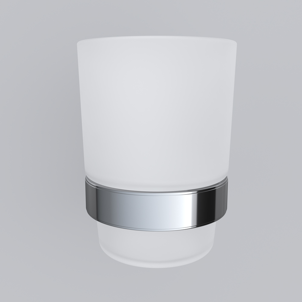 Am.Pm Sense L Стакан подвесной, стеклянный, цвет: хром глянцевый A7434300