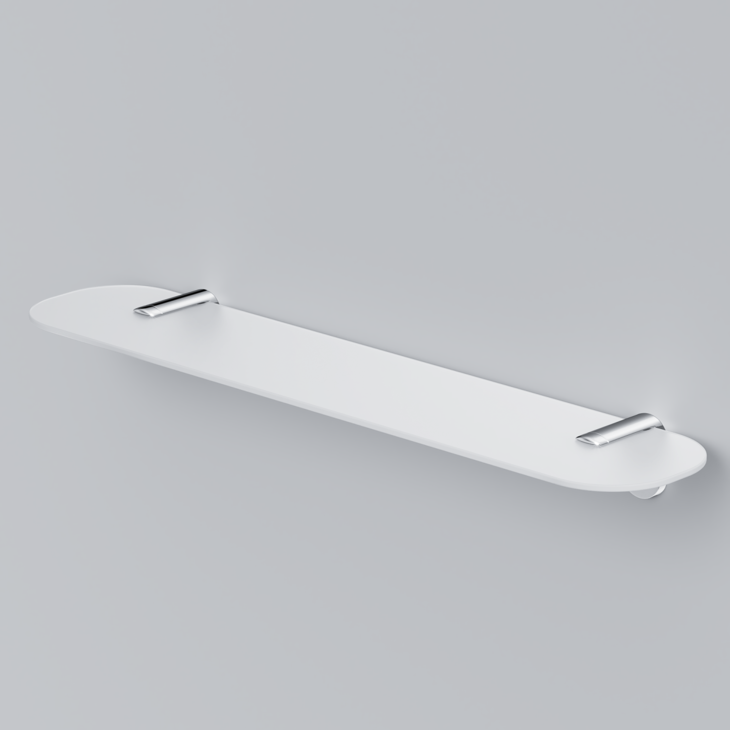 Am.Pm X-Joy Стеклянная полка 50 см, цвет: хром A8434700