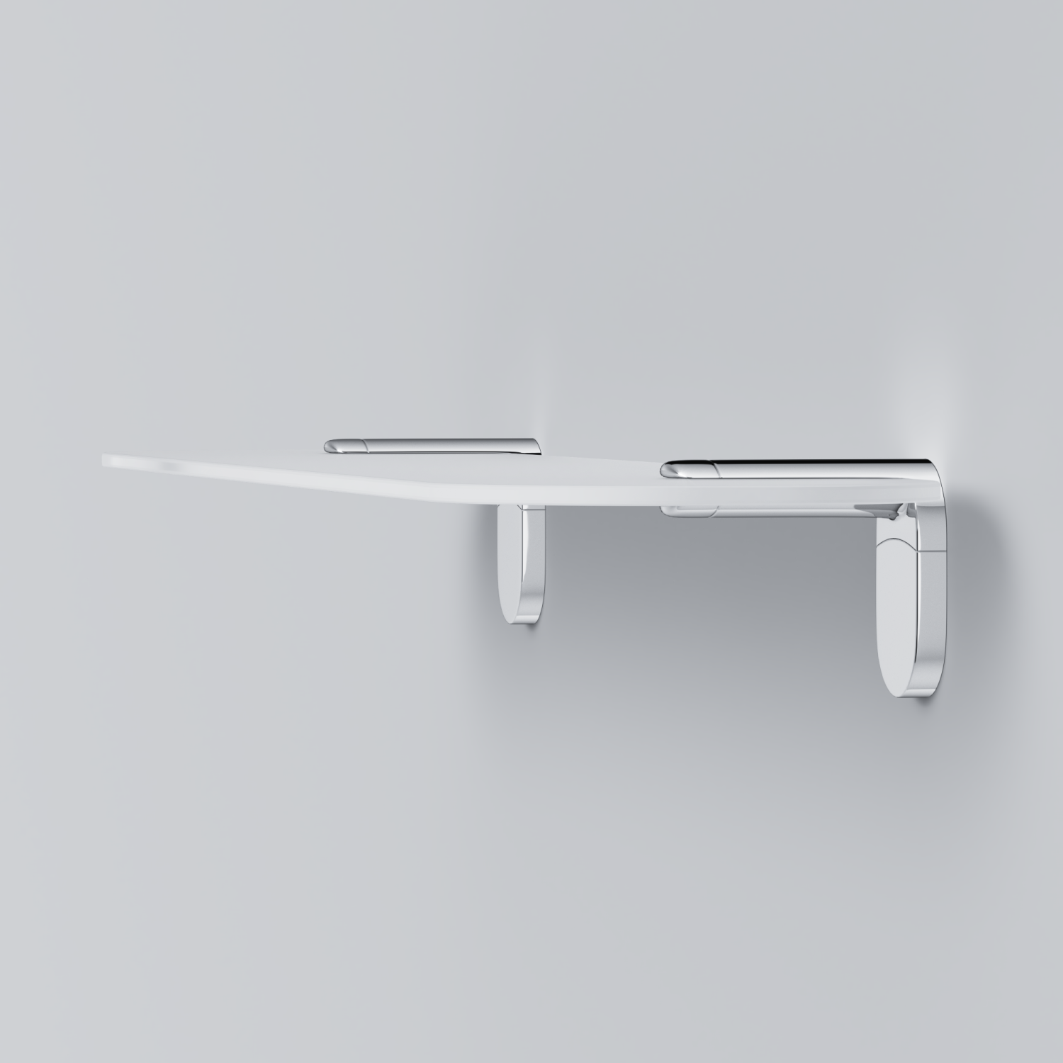 Am.Pm X-Joy Стеклянная полка 50 см, цвет: хром A8434700