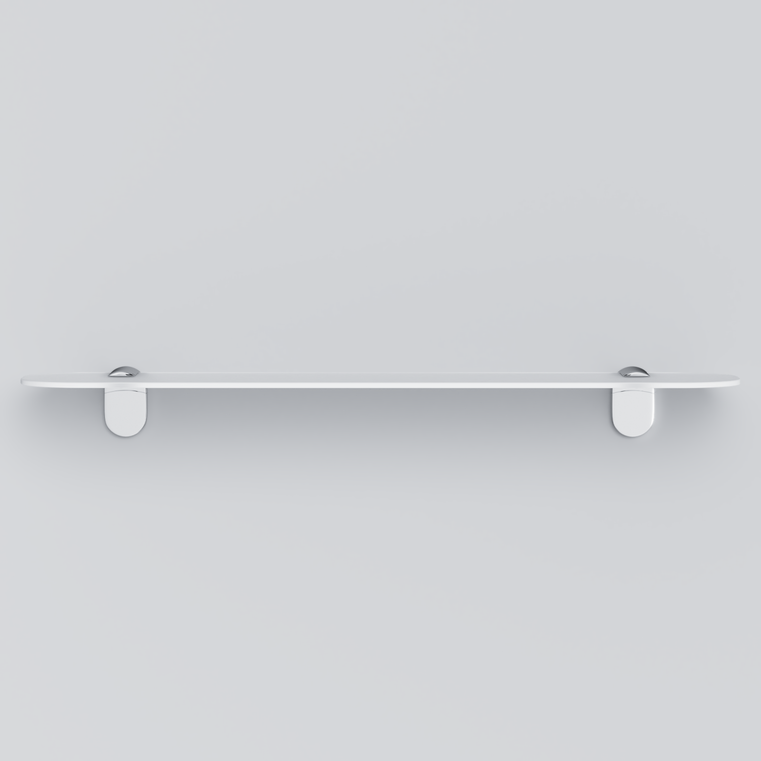 Am.Pm X-Joy Стеклянная полка 50 см, цвет: хром A8434700