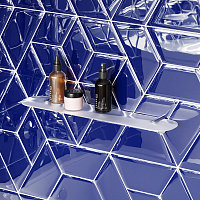 Am.Pm X-Joy Стеклянная полка 50 см, цвет: хром A8434700