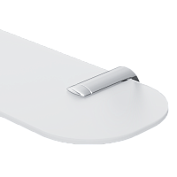 Am.Pm X-Joy Стеклянная полка 50 см, цвет: хром A8434700