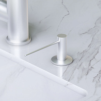 Am.Pm Gem Дозатор для жидкого мыла, встраиваемый, цвет: сатин брашированный A9037211