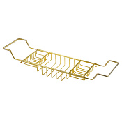 Migliore Complementi Полка-решётка на ванну, цвет: золото 22003