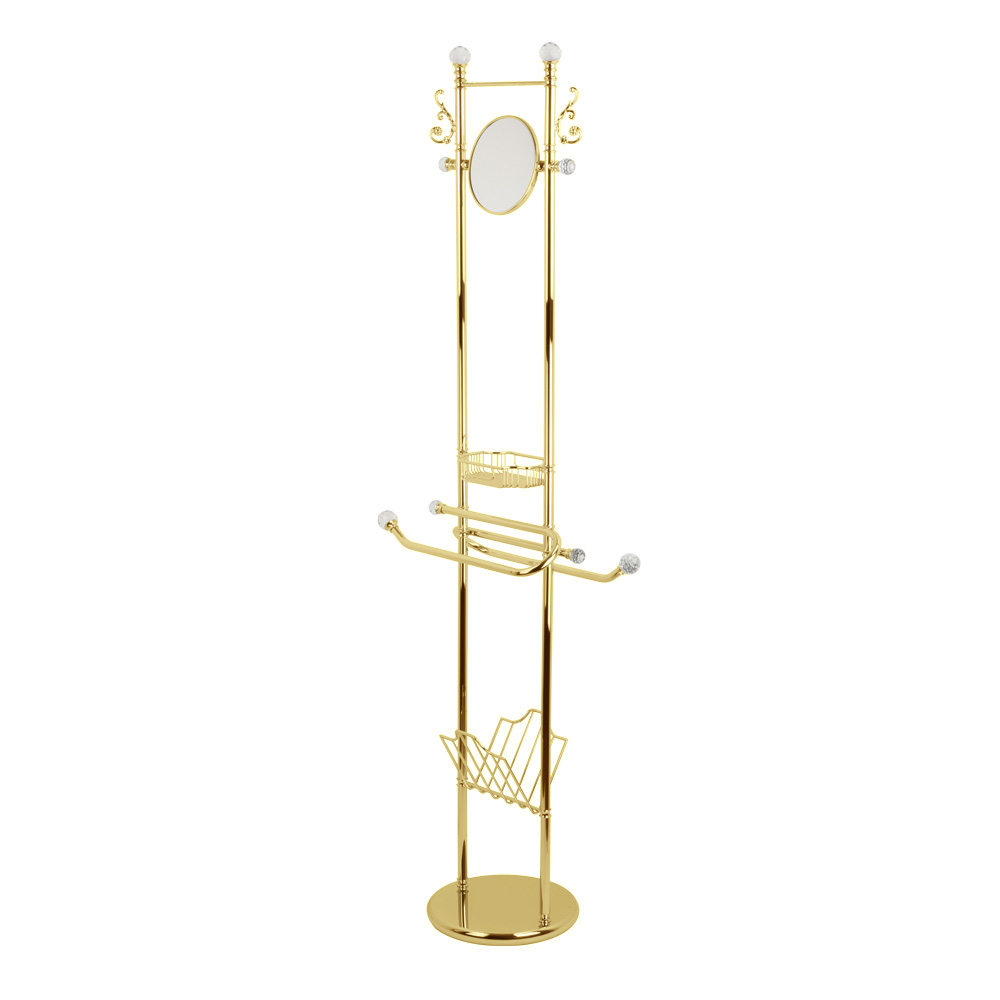 Migliore Cristalia Стойка высокая 175h, Swarovski, цвет: золото 16849