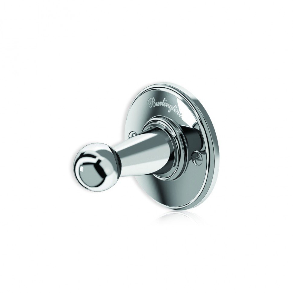 Burlington Classic Крючок для полотенец одинарный, подвесной, цвет: хром глянцевый A14 CHR