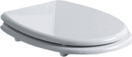 Simas Arcade Крышка-сиденье для унитаза, с микролифтом, крепление золото, цвет: белый глянцевый AR007bi/oro