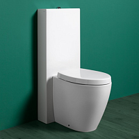 Simas Lft Spazio Бачок для унитаза DU01/BO01/FL61/LFT20/OH01/EL01/GA01/BR01, цвет: белый глянцевый CT09bi