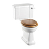 Burlington Classic Безободковый унитаз-моноблок, цвет: белый P20