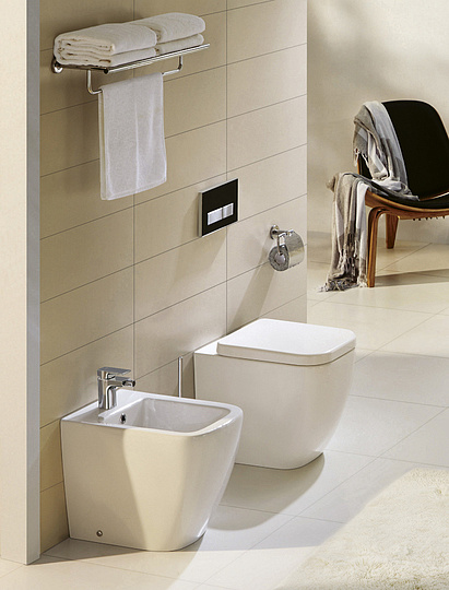 Belbagno Alpina Биде напольное 52,5х22х32h, цвет:белый BB10100B