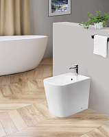 Belbagno Albano Биде напольное 52х22,5х42h, цвет: белый BB120B