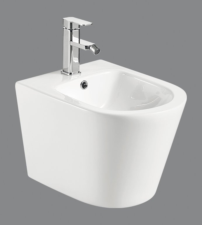 Belbagno Flay-R Биде подвесное 51,5х22х34,5h, цвет: белый BB053BH