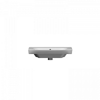 Am.Pm Like Раковина накладная 65х49 см, с переливом, 1 отв. под смеситель, цвет: белый глянцевый M80WCC0652WG