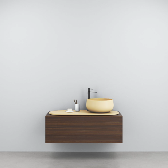 Cielo Delfo Накладная раковина, цвет: Canapa BATOCN