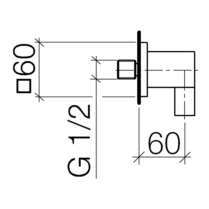 Dornbracht CYO Шланговое соединение, цвет: латунь сатинир. 28450980-28
