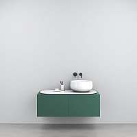 Cielo Delfo Тумба крашенная, с отверстиями, цвет: Muschio DECLMU